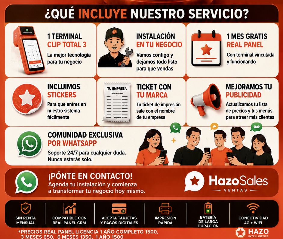 Cotiza Clip Total 3 con HazoSales